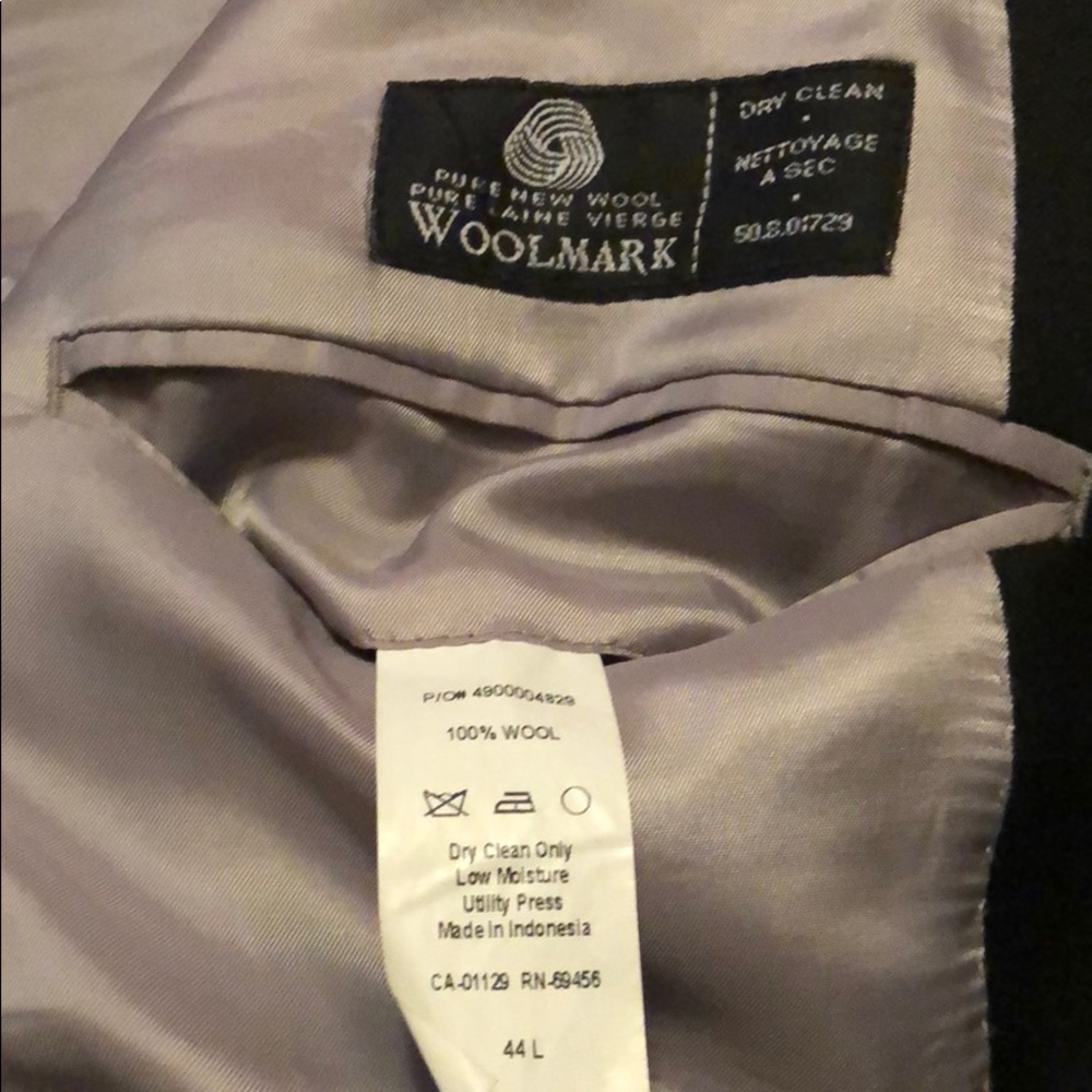 Wool 3 Button Blazer - image 8